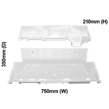 Cover Evap Assy Md36 L Hf