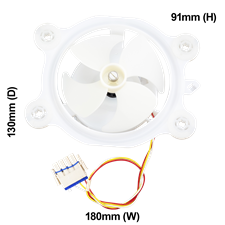 Fan Assembly Freezer L