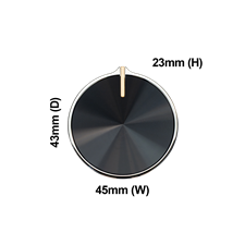 Knob, Phoenix Gl Chrome