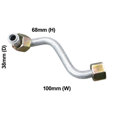 Tube Pipe Aluminium Left Hand Bugg