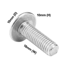 Screw M5 X 16mm Ss