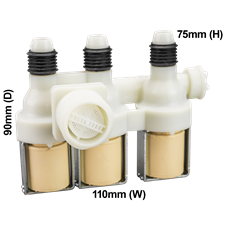 Valve Inlet Triple Cold