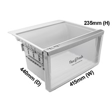 Crisper Lower Box Assembly