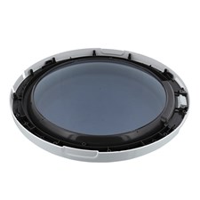 Frame Door Outer White/ Black Including Glass