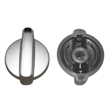 Knob Control Stainless Steel Appearance