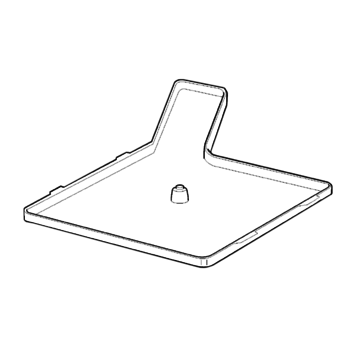 Tray defrost water rj393v