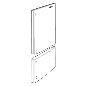 Door Assembly Kit Ebm4300sc-r