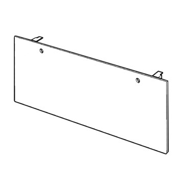 Door Grill Outer Glass