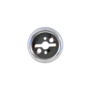 Bezel Ring Dress Chrome