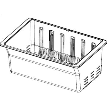 Bin Drawer Freezer Large