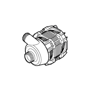 Pump Wash Motor 2600rpm