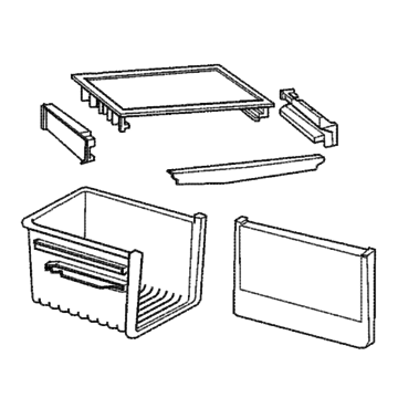 Bin Drawer Lower Assembly
