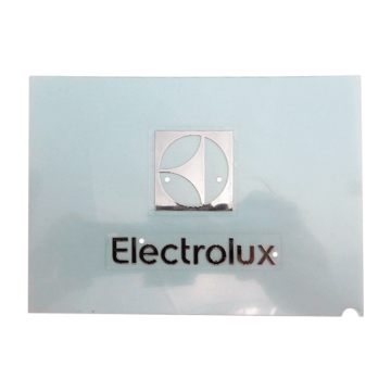 Badge electrolux electroformed